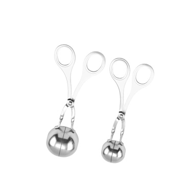 304 Stainless Steel Meat Ball Maker and Kitchen Gadgets with TPR Handle