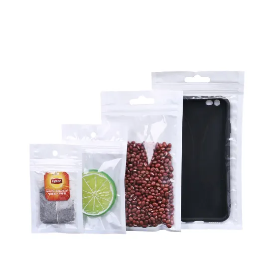 Wholesale Face Mask Pearlescent Film Bag Mobile Phone Shell Packaging Bag Custom Phone Case Gift Package PE Aluminum Foil Pouch