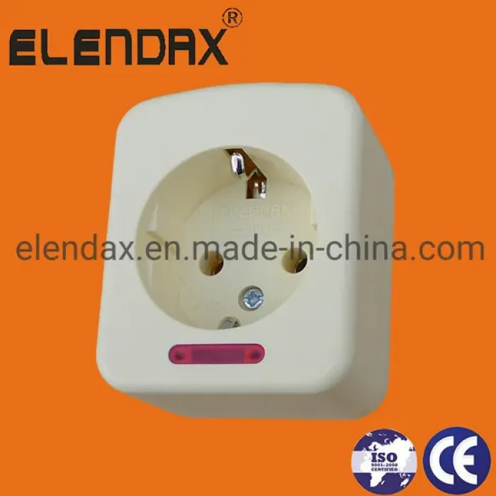 Strip Daya Ekstensi 1 Arah Gaya Eropa (E5001E)