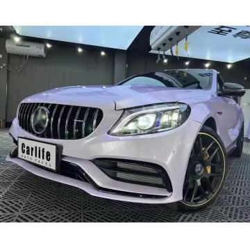 Mercedes-Benz C Class W205 Upgrade: C63 AMG Style Front & Rear Bumpers, Diffuser, and Tail Exhaust