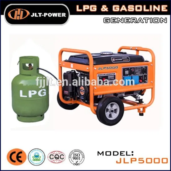 Good seller ! portable 5kva LPG gas generator !