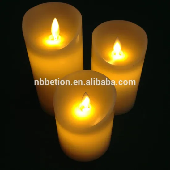 real wax flameless remote control led candle Color Changing LED Candle