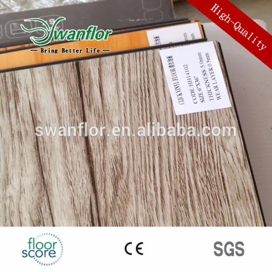 Waterproof Interlocking PVC Vinyl Flooring Plank 6MM