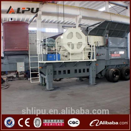 Mobile Rock Crusher Plant Mineral Processing Equipment