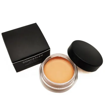 Organic Dark Color Full Coverage Foundation Cream Pro Concealer for Logo Makeup