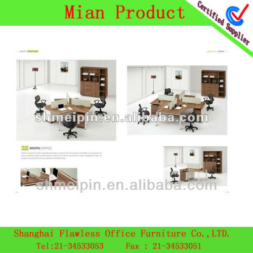 wooden modern melamine Executive desk furniture sales in supermarket in shanghai 2013