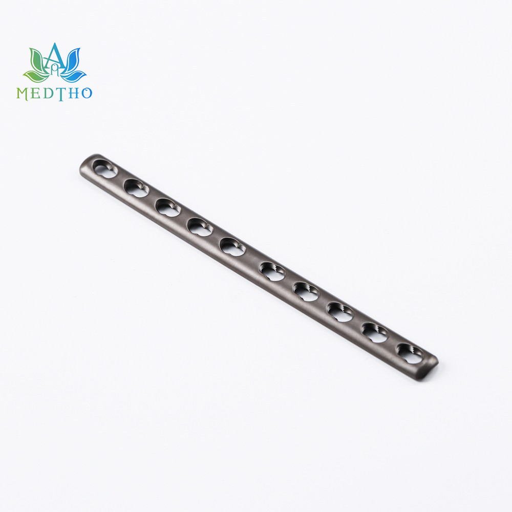 titanium straight plate