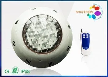 Wall Mounted 9w Led Swimming Pool Lights Pvc Cree , 24v Led Rgb Pool Lights