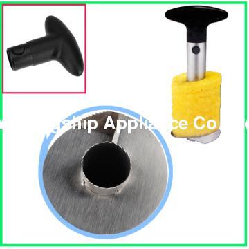 Stainless steel pineapple peeler corer slicer