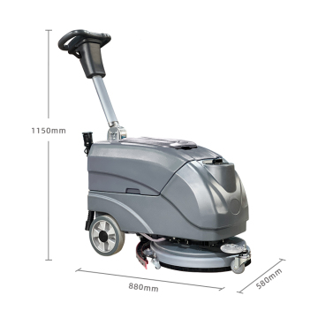 Walk-Behind High Efficiency Floor Scrubber for Restaurants