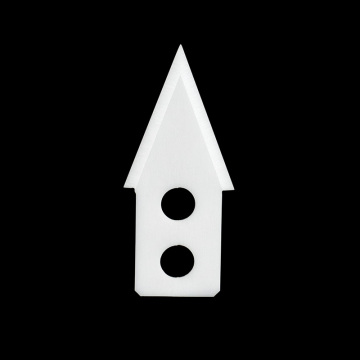 MIDDIA Zirconia Special Shaped Ceramic Industrial Cutting Blades