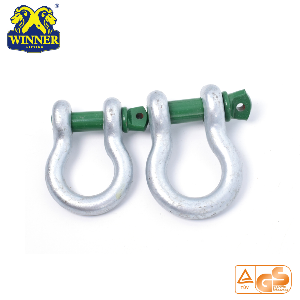 2T Galvanized U Shackles