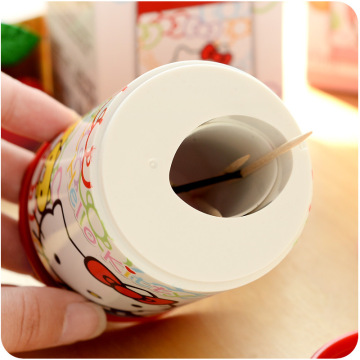 Q1107 fruit best high quantity Press type toothpick box