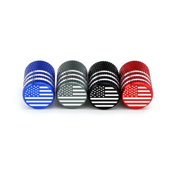 Corrosion-Resistant Red Color Tire Valve Stem Cap with Leak-Proof Design for Car, Truck, and Motor