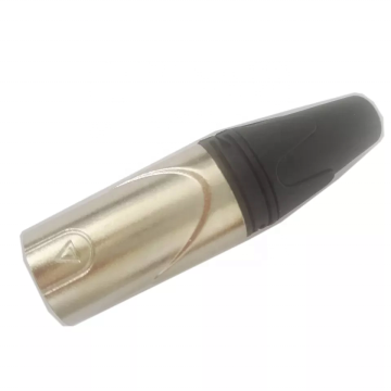 NC5FX NC3MX Mount Male Nickel Plated 3-Pin Connector