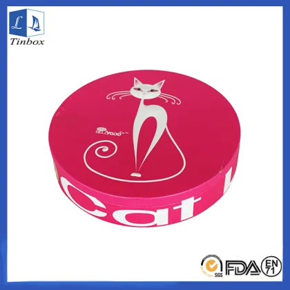 Metal Cat Food Gift Box Packaging