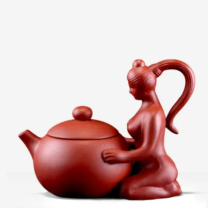 Yixing Teapots Chinese Handmade Xi Shi Teapot Authentic Zisha Tea Kettle Purple Clay Pot Kung Fu Tea Set