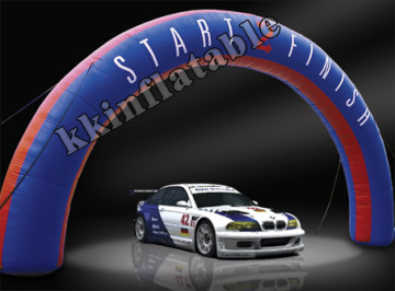 2013 car race inflatable arch model/ sports race inflatable arch for sale