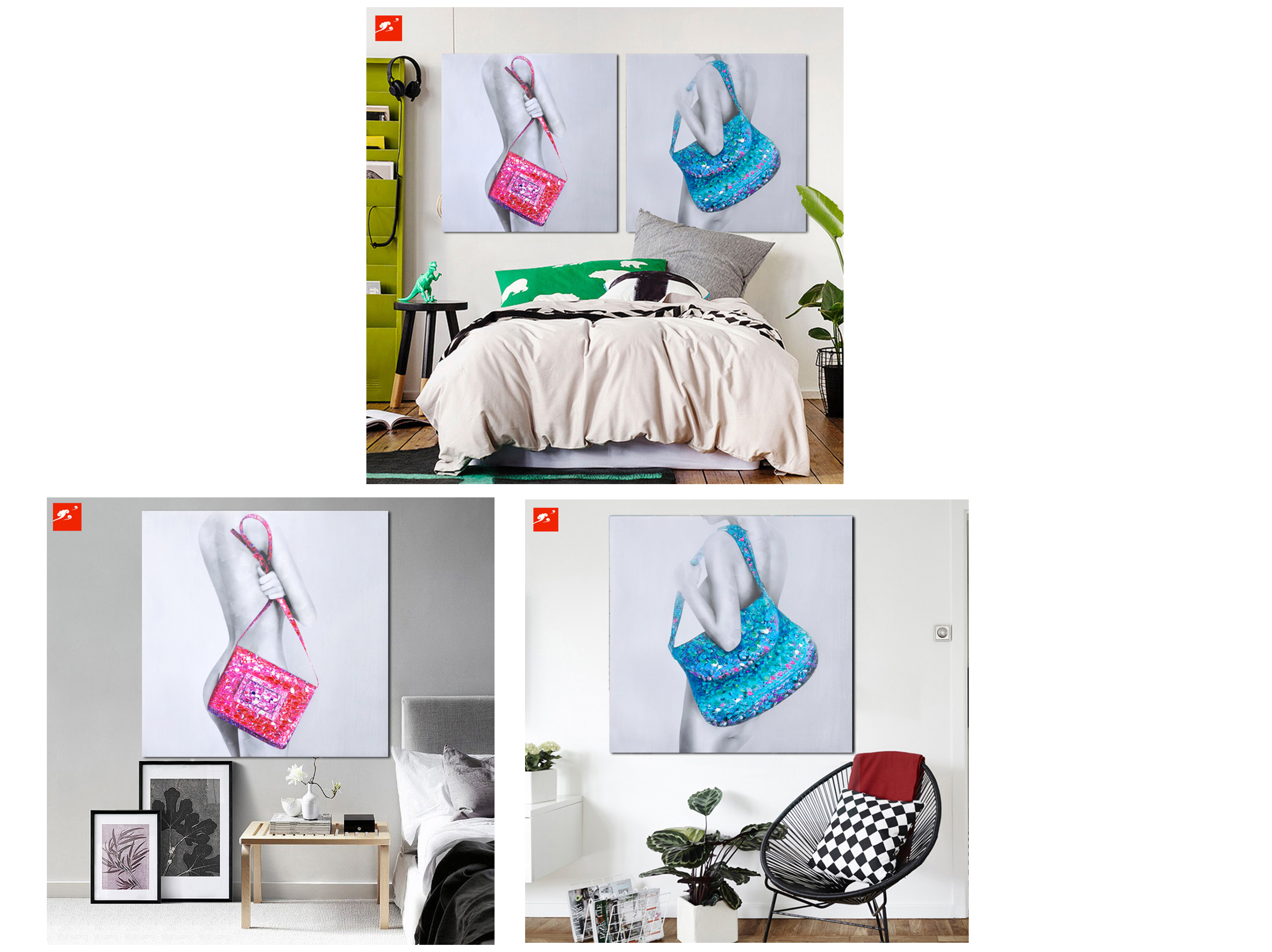 Modern Nude Canvas Prints