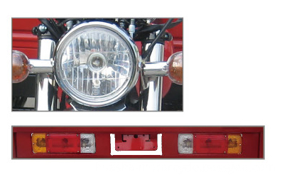 Cheap Cargo Tricycle Drum Brake Light Jiangmen