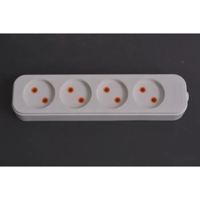 Soket Ekstensi 3-Gang baru dengan 2USB E7003ES-USB