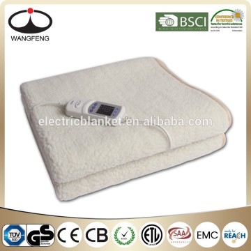 Energy Saving Electric Warming Mattress Pad/Soft warm electric blanket