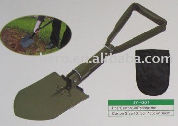 multifunctional military folding shovel