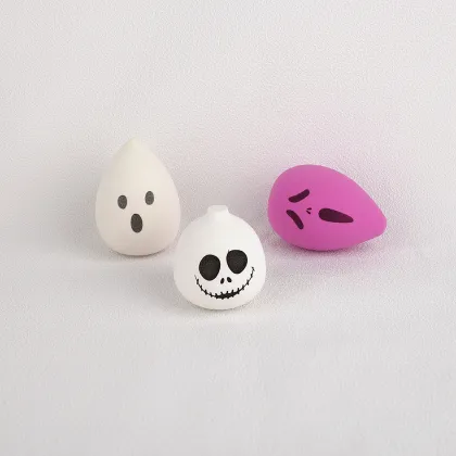 Halloween Pumpkin-Shaped Makeup Sponge for Cosmetics