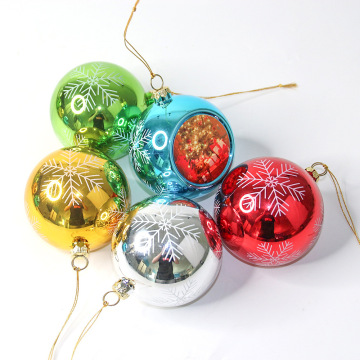 Big Christmas Tree Ball Ornaments 8cm - Blank Sublimation Gifts