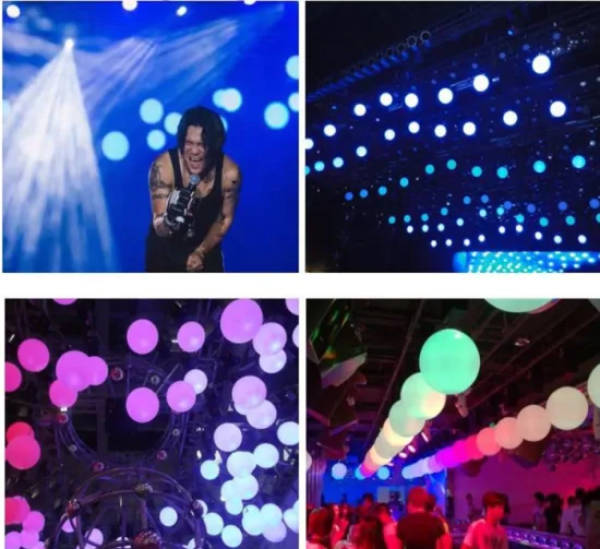 25CM DMX Lifting Led Ball for Stage Lighting