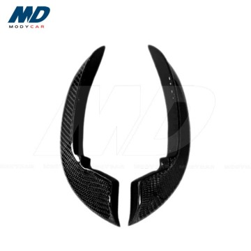 Carbon Fiber Front Bumper Canards for 2017-2020 Audi RS3 - Modycar Style