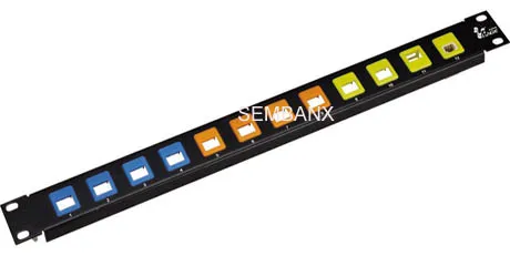 Cat5e 12 Ports Empty Patch Panel 
