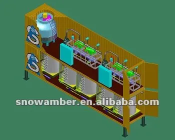 Ice Concrete Commerial Flake Ice Machine