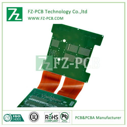 6 Lagen hochwertige Starr-Flex PCB