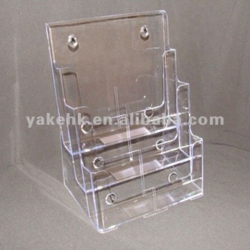 3 layers A4 brochure holder