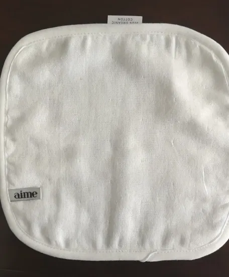Organic Cotton Double Cleansing Face Cloth Towel