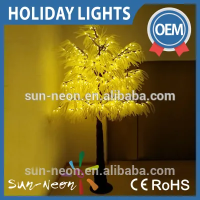 24V Waterproof Artificial LED maple tree light Street Motif Lightings