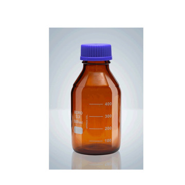 Reagent Bottle with Blue Screw Cap