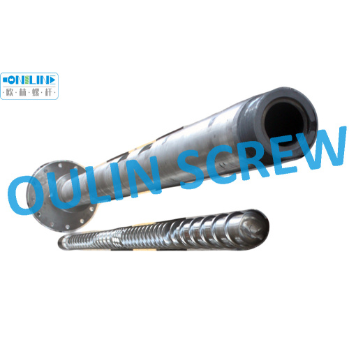 Two Exhaust Vent Design Screw and Barrel for Plastic Recycling Machine