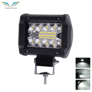 HearxinLED 12V Offroad Spot Flood Combo Work Light LED Light Bar for Car SUV 4x4 Boat ATV