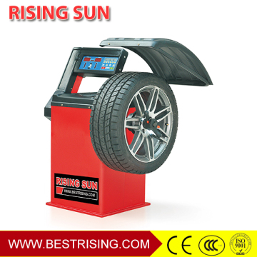 Full automatic tire balancing machine for garage