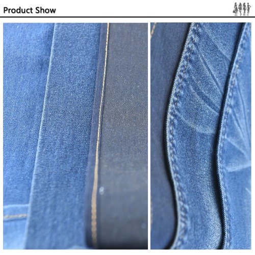 Woven Technics Shrinkproof spandex cotton denim/jean fabric