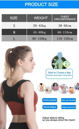 Custom Logo Body Posture Corrector: A Tailored Solution for Enhanced Posture - Including Women's Posture Corrector Belt