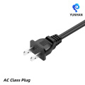 Kabel Daya Telanjang Dua Pin Amerika