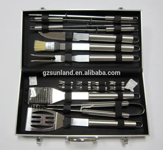 18PCS Grill Barbeque Stainless Steel Tools