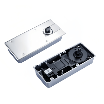 Компактная гидравлическая напольная пружина для управления стеклянной дверью