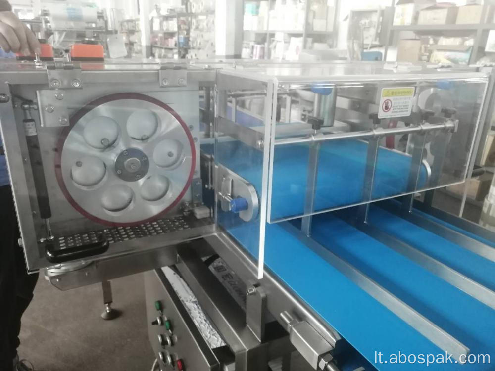 Automatinis sezamo mėsainių bandelių pagalvių maisto pakavimo aparatas