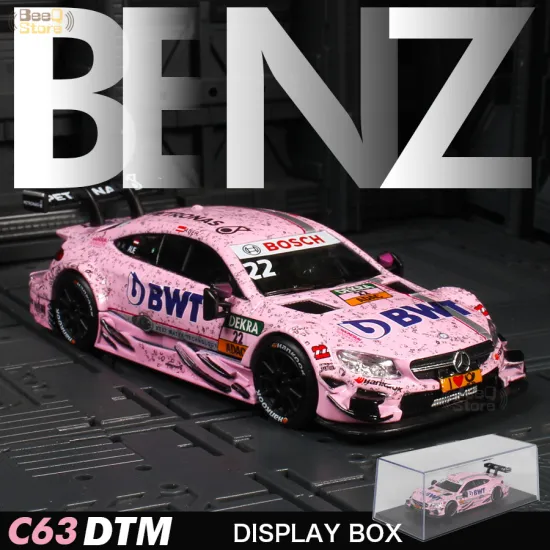 Metal Alloy Car Modle With Display Box Hight Simulation 1:43 DTM AMG C63 Racing Diecast Toy Vehicles Model Gift Cars For Kid Toy