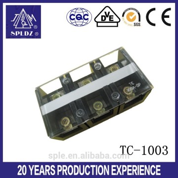 100A current 3-way dual row terminal block TC-1003
