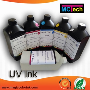 Factory direct sale uv flated printer ink and white ink
